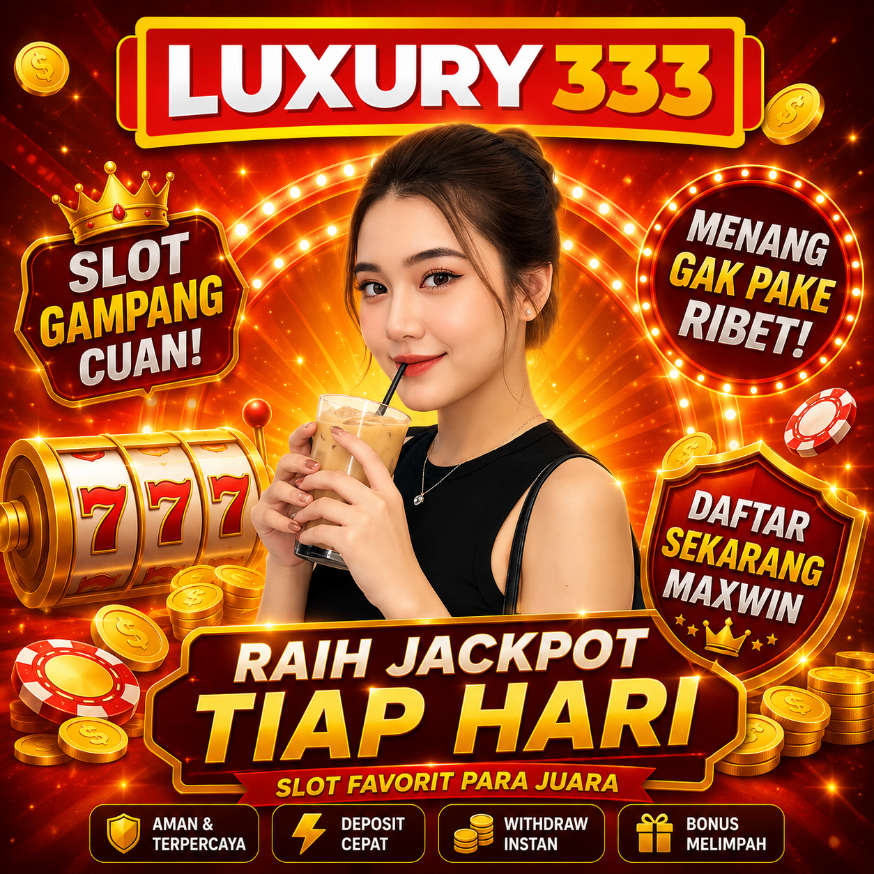 LUXURY333 Front Black 